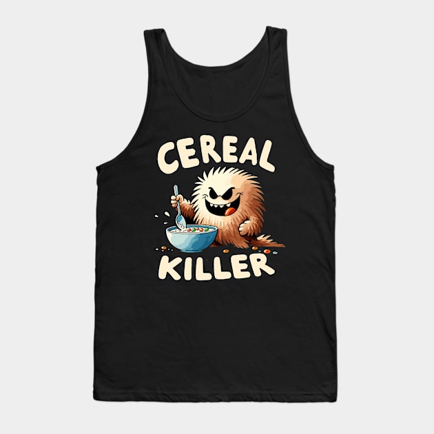 Cereal Killer Monster Tank Top by DoodleDashDesigns